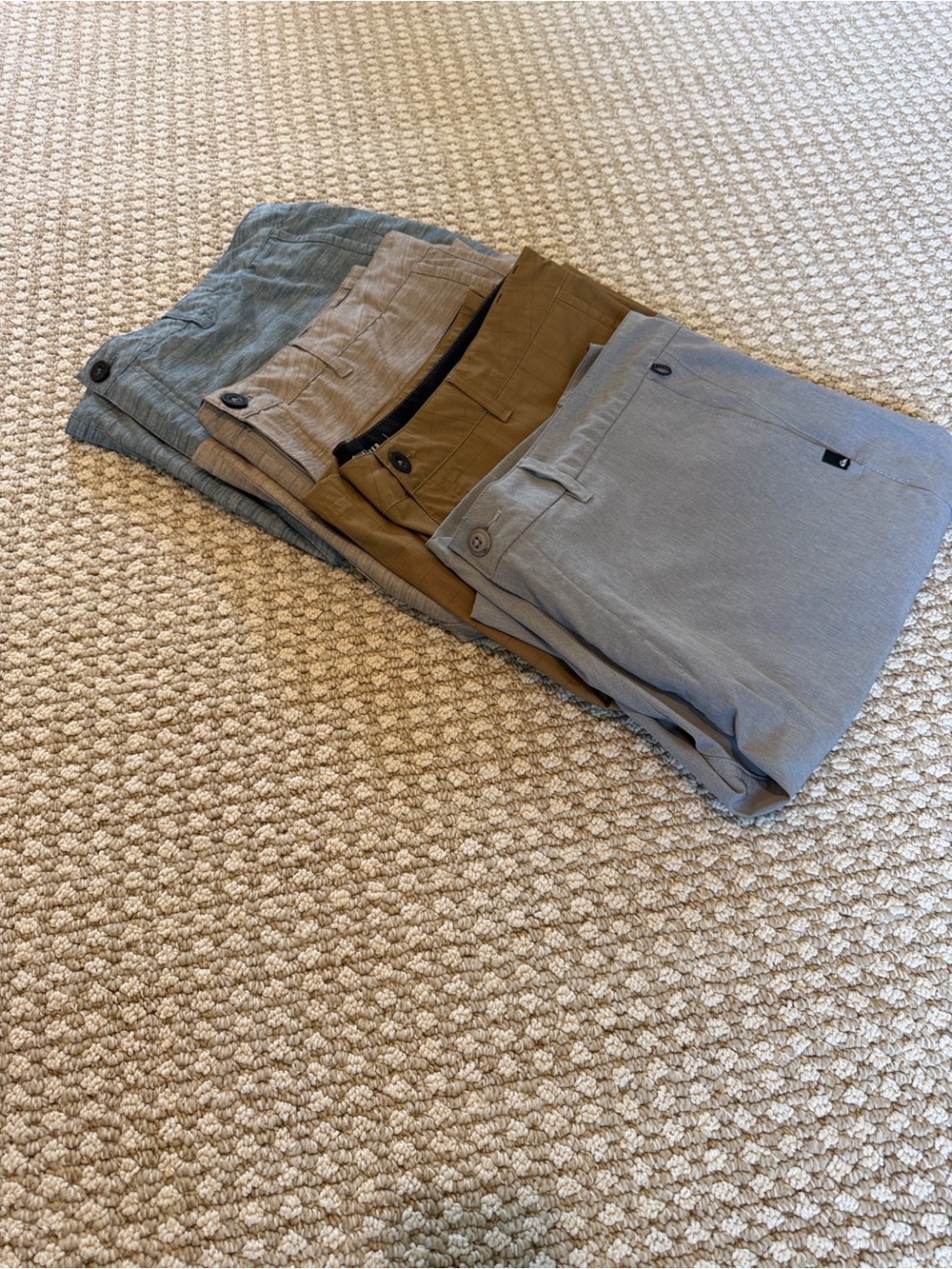 Quicksilver - 4 Pair $49 Men's Amphibian Shorts. Size 40 / 22” in Length